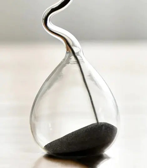 Ampulheta de Vidro Minimalista