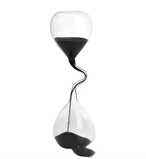Ampulheta de Vidro Minimalista