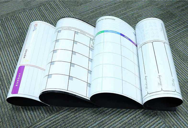 Planner em Quadro Magnético para Frigorífico